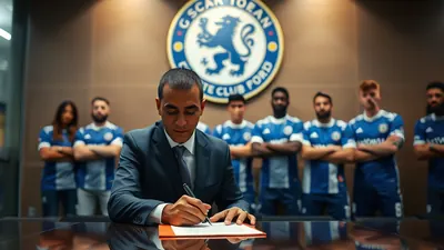 Chelsea FC bids farewell as Santos joins Man United